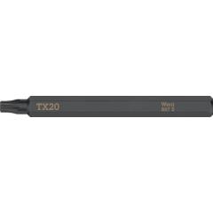 Bit 867 S TORX 20x70mm 1/4 Zoll TORX 20x70mm L.70mm WERA | 5 Stück