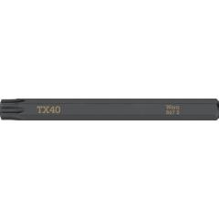 Bit 867 S TORX 40x70mm 1/4 Zoll TORX 40x70mm L.70mm WERA | 5 Stück