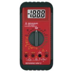 Multimeter MM 2 0,1 mV-750 V AC,0,1 mV-1000 V DC RMS BENNING