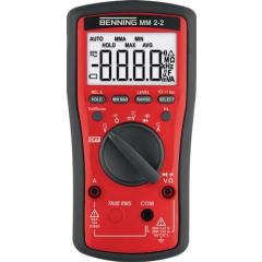 Multimeter MM 2-2 0,1 mV-1000 V AC,0,1 mV-1000 V DC TRUE RMS BENNING