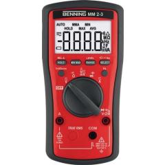 Multimeter MM 2-3 0,1 mV-1000 V AC,0,1 mV-1000 V DC TRUE RMS BENNING