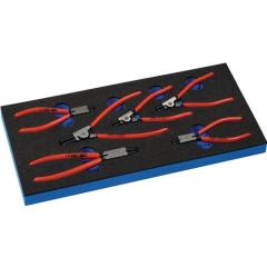 Werkzeugmodul Leereinlage 1/3-Modul Leereinlage f.Sicherungsringzange KNIPEX