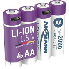 Akkuzelle 1,5V 1800 mAh ANSMANN