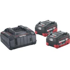 Akku-Set Basic 5,5 LiHD 18 V 2x5,5 (LiHD) Ah Krt.METABO