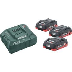 Akku-Set Basic 4,0 LiHD 18 V 3x4 (LiHD) Ah METABO