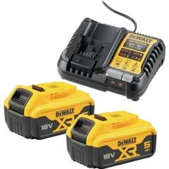 Akku-Starter-Set DCB1104P2 18V 5Ah DEWALT