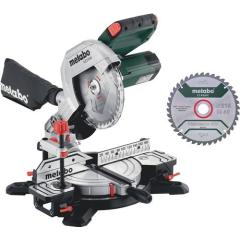 Kapp- u.Gehrungssäge KS 216 M Set 120x60mm 1100 W 5000min-¹ 216x30mm METABO