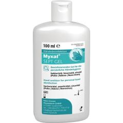 Handdesinfektionsgel MYXAL® SEPT GEL 100 ml parfüm-/farbstofffrei 100ml Flasche