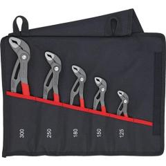 Zangensatz Cobra®-Set Inh.5-tlg.grau atram.Pappkarton KNIPEX