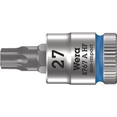 Steckschlüsseleinsatz 8767 A HF TORX® 1/4 Zoll T27 L.28mm WERA