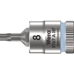 Steckschlüsseleinsatz 8767 A HF TORX® 1/4 Zoll T8 L.28mm WERA