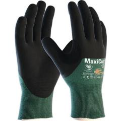 Schnittschutzhandschuhe MaxiCut®Oil™ 44-305 Gr.9 grün/schwarz EN 388 PSA II | 12 Stück