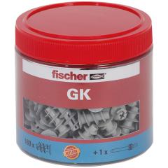 fischer Gipskartondübel GK Dose (160 Stück)