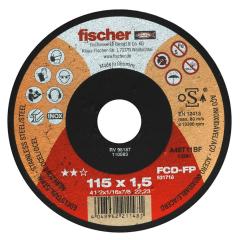 fischer Trennscheibe FCD-FP 115 x 1,5 x 22,23 plus | 25 Stück