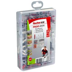 fischer ProfiBox DuoPower + EasyHook + Schraube A2 (128 teilig)