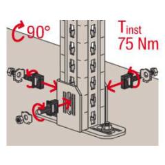 fischer - Montagewinkel FMA SF90 | 4 Stück