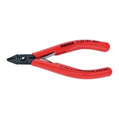 Elektronikseitenschneider L.125mm Form 0 Facette ja KNIPEX