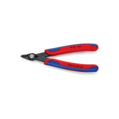 Elektronikseitenschneider Super-Knips® L.125mm Form 3 Facette nein brün.KNIPEX