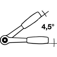 Hebelumsch.kn.411 A RA Quergr.1/4 Zoll Z.80 L.89mm leg.WS WERA | 2 Stück