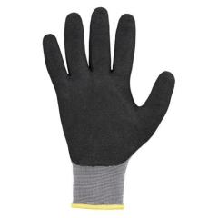 Handschuh OPTIMATE Gr.9 grau/schwarz EN 420/EN 388 PSA II OPTIFLEX | 12 Stück