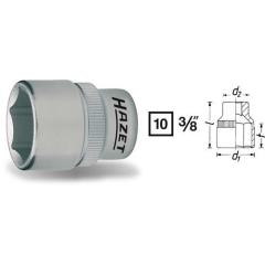 Steckschlüsseleinsatz 880 3/8 Zoll 6-kant SW 18mm L.31,5mm HAZET