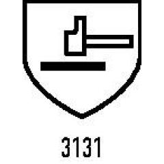 Chemiehandschuh AlphaTec® 62-201 Gr.9 blau EN 388,EN 374,EN 407 PSA III ANSELL | 12 Stück