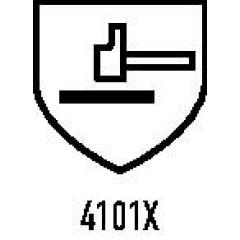 Chemiehandschuh AlphaTec Sol-Vex 37-900 Gr.10 rot EN 388,EN 374,ISO 9001 | 12 Stück