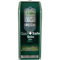 Augenspülstation QuickSafe Solo 0,5l+Pflasterrefill B140mm