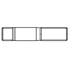 Stiftschrauben DIN 939 8.8 | M 12 x 45 mm | 50 Stück