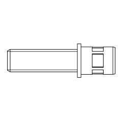 Offene Blindniete mit Sollbruchdorn, mit Anschluss-Gewinde | M 6 x 13/ 9 x 15,5 | 150 Stück