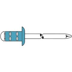 Blindniet PolyGrip® Nietschaft dxl 3,2x11mm VA 1000 St.GESIPA | 1000 Stück