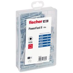 fischer Meisterbox PowerFast II SK TG TX (110 teilig)